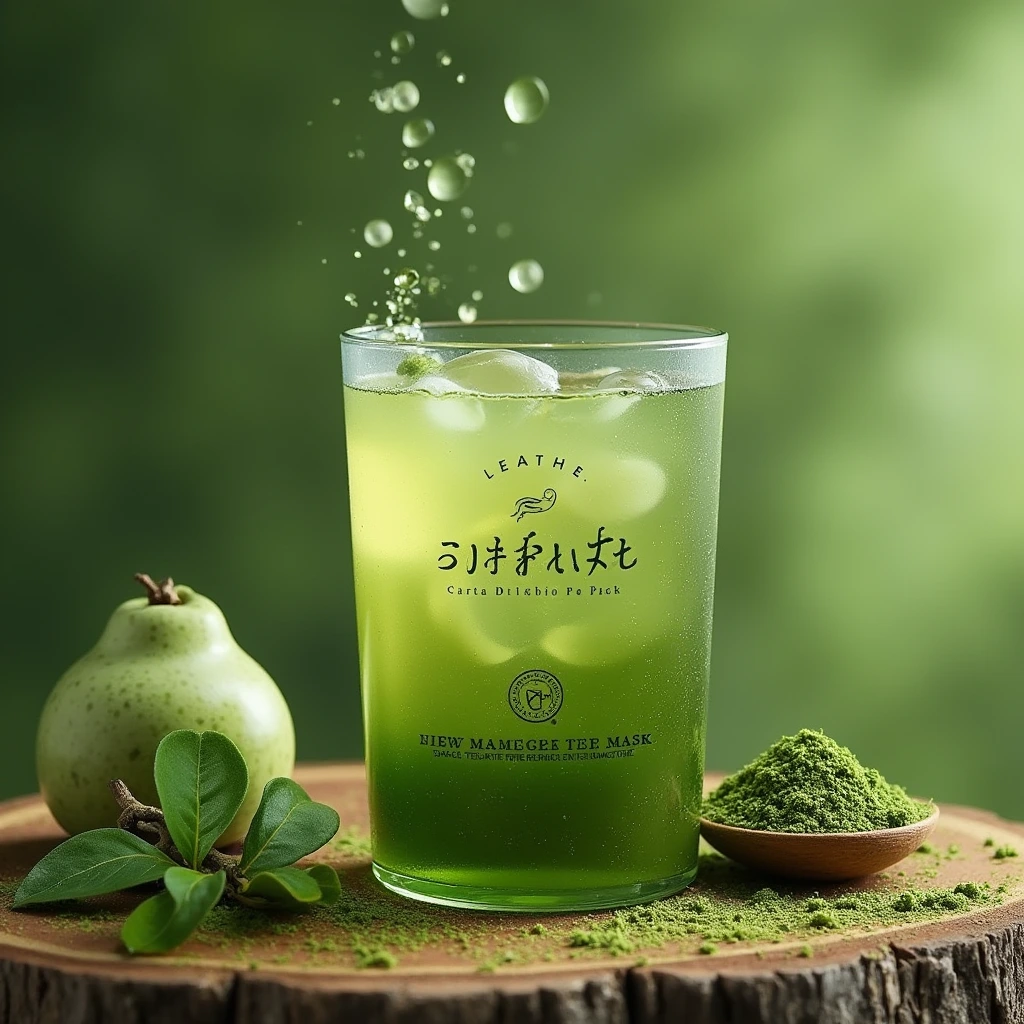 matcha tea mask